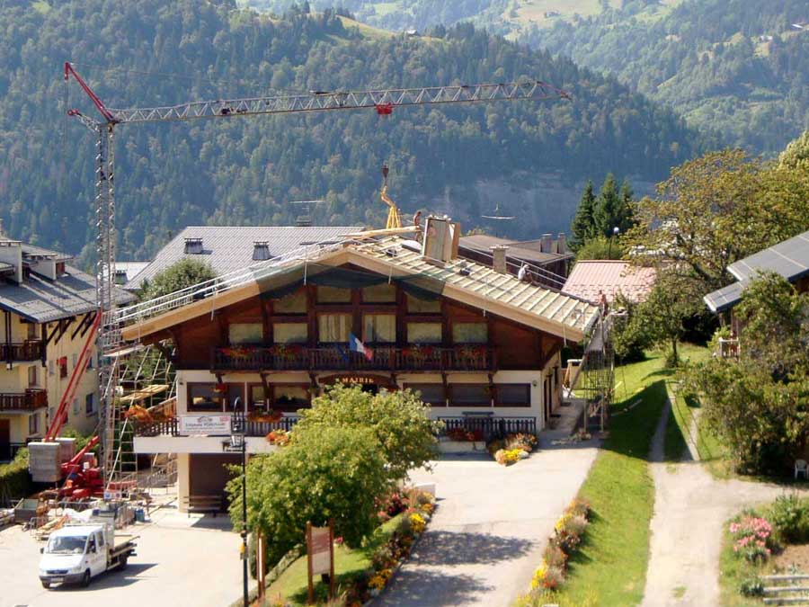 Stéphane Ponchaud charpente en Savoie